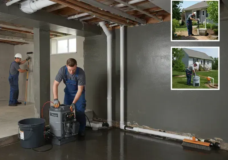 Basement Waterproofing and Flood Prevention process in Houston County, GA